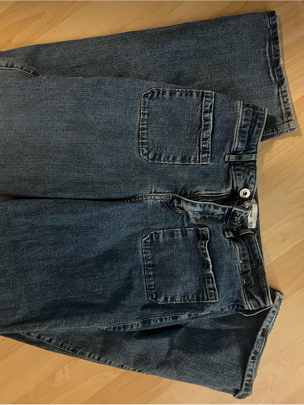 Girl's Blue Denim Jeans - Classic Mid Wash